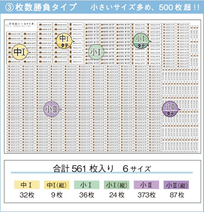 枚数勝負配置